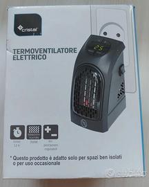 Termoventilatore elettrico Cristal