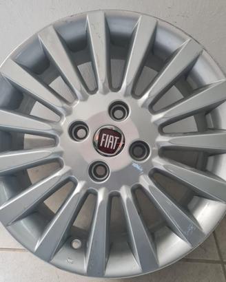 1 cerchio lega fiat grande punto r15 ls582