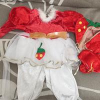 vestito carnevale Fragolina 