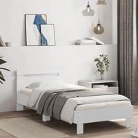 Letto singolo 90x200 con tastiera e led - nuovo