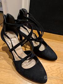 Scarpe eleganti in velluto 