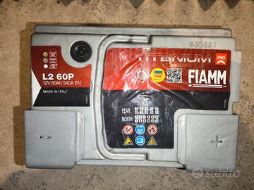 Batteria auto Fiamm Titanium L2 60 ah 540 spunto 