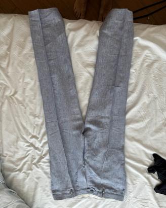 Pantaloni 100% lino