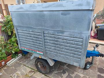 Carrello appendice con gancio traino 