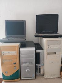 Lotto vecchi pc