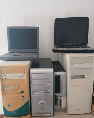 Lotto vecchi pc
