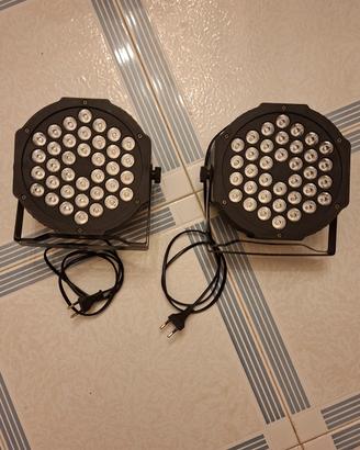 faretti  led36 alta luminosità  tempo di musica