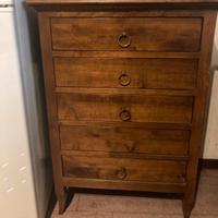 Cassettiera arte povera