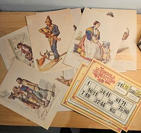 tombola de IL MATTINO napoletana da collezione