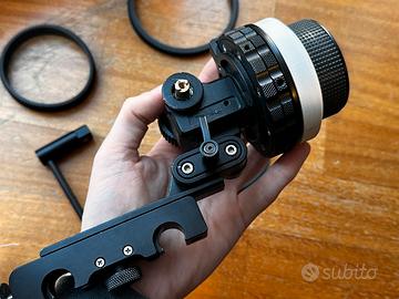 Proaim Flip Follow Focus 15mm + Manovella e Anelli