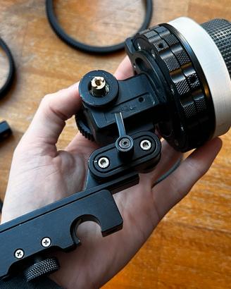 Proaim Flip Follow Focus 15mm + Manovella e Anelli