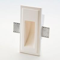 Segnapasso per scale  gesso verniciabile 90x38 mm