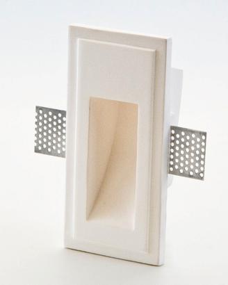 Segnapasso per scale  gesso verniciabile 90x38 mm