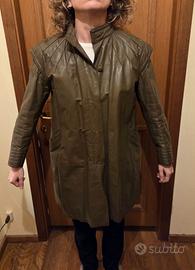 CAPPOTTO  PELLE CON INTERNO PELLICCIA