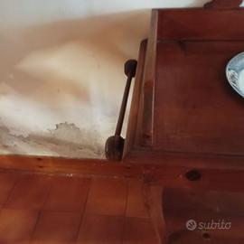 lavandino in legno antiquariato
