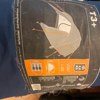 Tenda canadese decathlon 3 posti