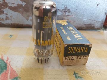 VALVOLA NUOVA EZ80  SYLVANIA TESTATA CON PRO