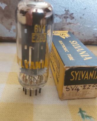 VALVOLA NUOVA EZ80  SYLVANIA TESTATA CON PRO