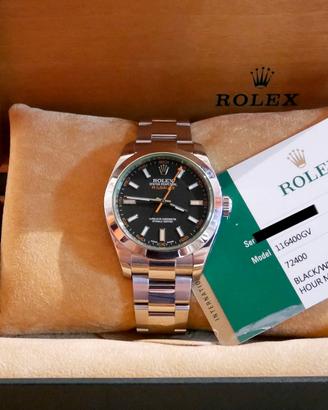 Rolex Milgauss ref. 116400GV Vetro Verde