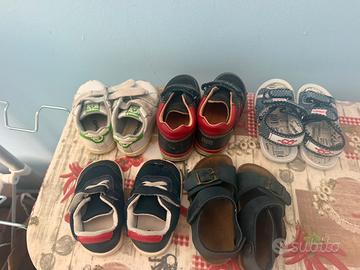 Scarpe miste bimbo
