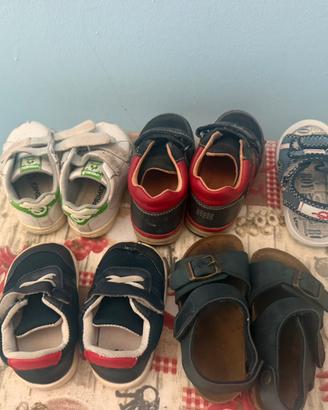 Scarpe miste bimbo