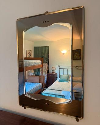 Specchio da parete vintage con cornice decorativa