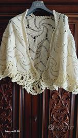 Sciallo Giallo Limone Fatto a Mano 