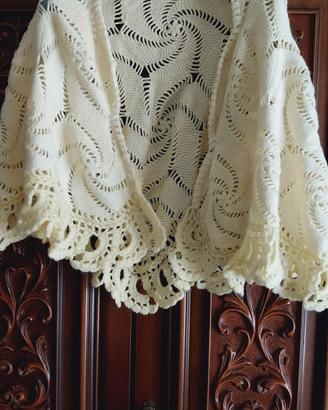 Sciallo Giallo Limone Fatto a Mano 