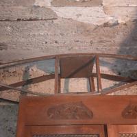 2 antichi telai scaldaletto del 1940