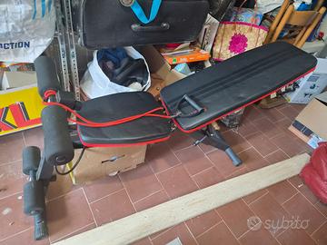 panca multifunzione Uking+2 manubri regolabili
