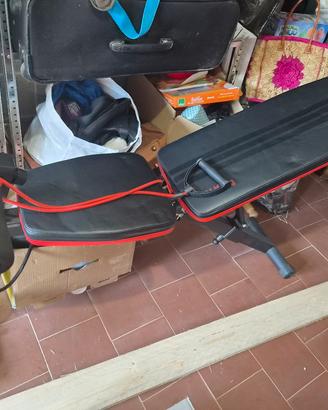 panca multifunzione Uking+2 manubri regolabili
