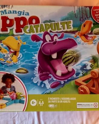 gioco in scatola bambini mangia ippo catapulta 