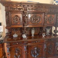 Sala da pranzo stile rinascimento