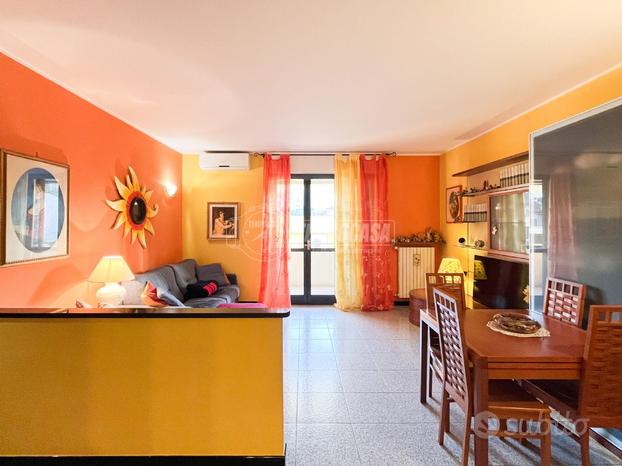 3 LOCALI CON BALCONE, CANTINA E GIARDINO PRIVATO