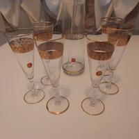 Bicchieri  originali vetro di Murano 