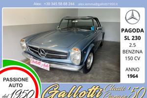 MERCEDES SL 230 PAGODA 2.5 benzina 150cv