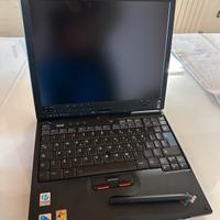 IBM ThinkPad X41 Tablet - Vintage da collezione