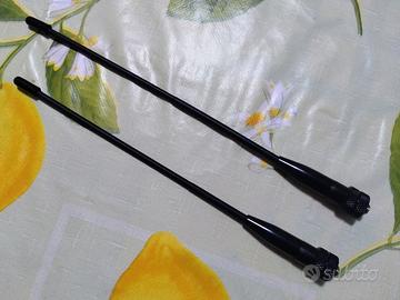 2 antenne SMA-F flessibili VHF UHF - NUOVE