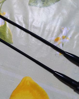 2 antenne SMA-F flessibili VHF UHF - NUOVE