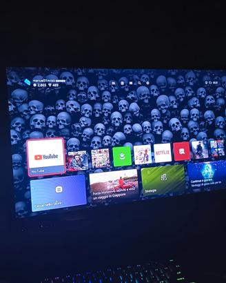 postazione gaming con xbox one s oppure leggi 