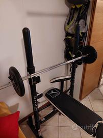 🏋️ Panca pesi Domyos BM 490 – kit completo
