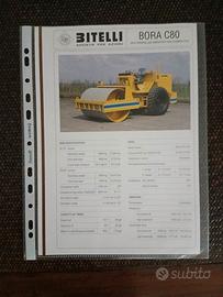 BITELLI. - Brochure in inglese BORA C80