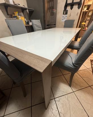 Tavolo da pranzo allungabile
