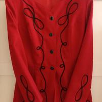 Giacca donna rosso