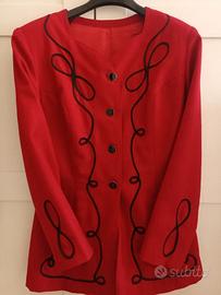 Giacca donna rosso