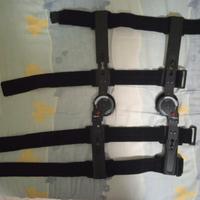 Tutore per ginocchio con stecche laterali