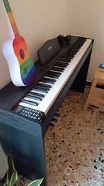 Pianoforte digitale 88 tasti pesati con pedaliera