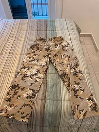 Copri pantalone mimetico desertico