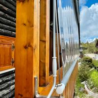 Tenda trasparente in pvc