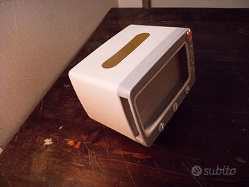 fazzoletti ispirato alla TV, supporto per telefono